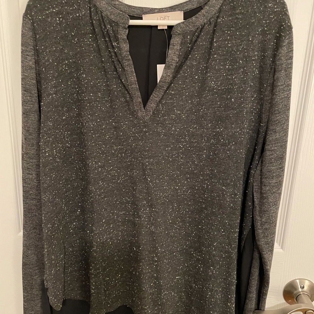 Loft Mixed Media top